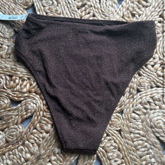 Glittery brown 3 piece swim set from Victoria’s Secret.  Size M-DD. New. - Picture 9 of 12